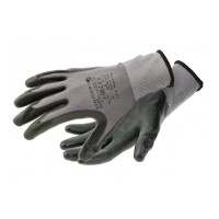 Рабочие перчатки из нейлона та спандекса с микродляристым нитриловым покрытием размер 11 (HT5K762-11)