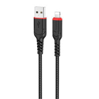 Кабель HOCO Lighting Victory зарядний дата-кабель X59 |1м, 2.4A|