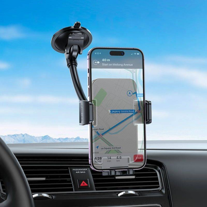 Автодержатель HOCO Cheetah Car holder H38 (лобовое стекло)