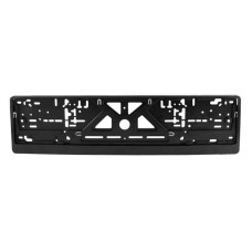 Каркас номера CarLife чорний пластик (NH01)