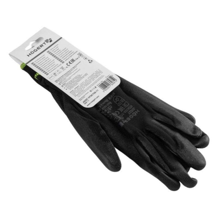 Защитные перчатки JAGST полиуретановое покрытие размер 10 (HT5K756-10)